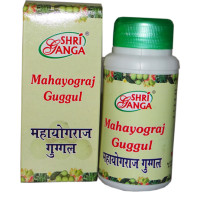 Махайогарадж Гуггул: очищение организма, 100 г, производитель "Шри Ганга", Mahayograj Guggul, 100 g, Sri Ganga Pharmacy