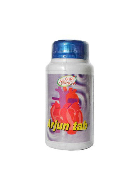 Арджуна, 200 таб., производитель "Шри Ганга", Arjun Tab, 200 tabs., Sri Ganga Pharmacy