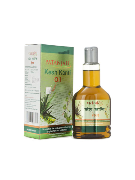 Масло для волос "Кеш Канти", 100 мл, производитель "Патанджали", Kesh Kanti Hair Oil, 100 ml, Patanjali