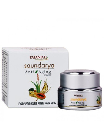 Крем Саундарья Patanjali: омоложение вашей кожи