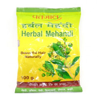 Хна для волос натуральная "11 трав", "Патанджали", 100 г, производитель "Патанджали", Herbal Mehandi Powder, 100 g, Patanjali Хна для волос натуральная "11 трав", "Патанджали", 100 г, производитель "Патанджали", Herbal Mehandi Powder, 100 g, Patanjali
