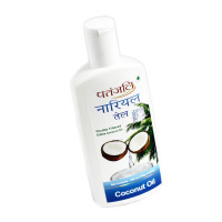Кокосовое масло, 200 мл, производитель "Патанджали", Pure Coconut Oil, 200 ml, Patanja