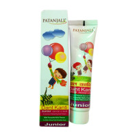 Детская аюрведическая зубная паста "Дент Канти Джуниор", 100 г, производитель "Патанджали", Dant Kanti Junior, 100 g, Patanjali