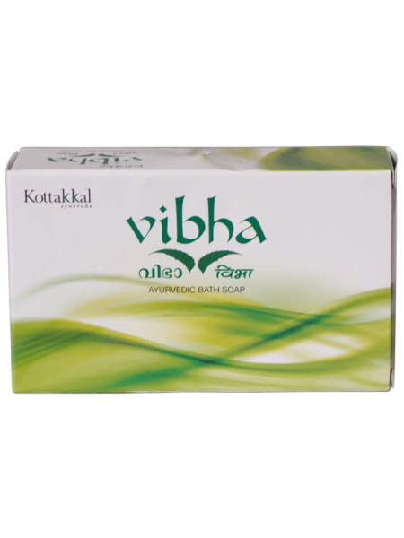 Аюрведическое банное мыло "Вибха", 75 г, производитель "Коттаккал Аюрведа", Ayurvedic bath soap Vibha, 75 g, Kottakkal Ayurveda