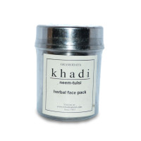 Маска для лица "Ним и Туласи", 50 г, производитель "Кхади", Face Pack "Neem & Tulsi", 50 g, Khadi