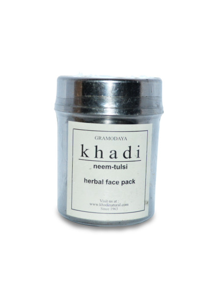 Маска для лица "Ним и Туласи", 50 г, производитель "Кхади", Face Pack "Neem & Tulsi", 50 g, Khadi