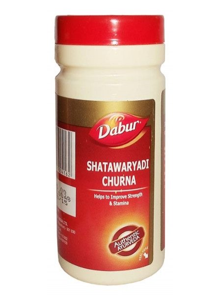 Шатавари Чурна, 60 г, производитель "Дабур", Shatawaryadi Churna, 60 g, Dabur