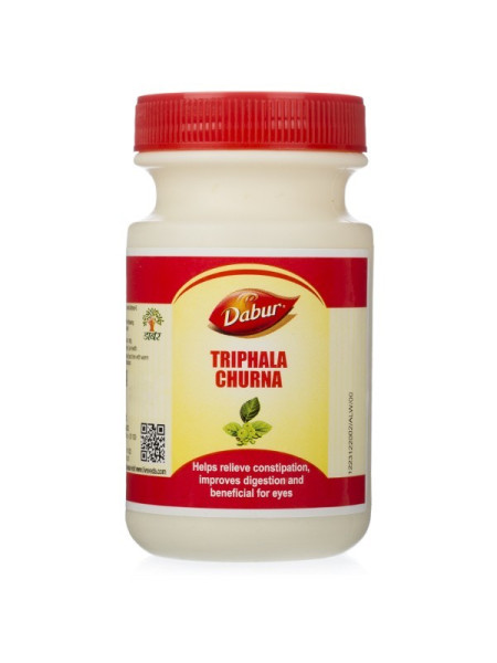 Трифала Чурна, 120 г, производитель "Дабур", Triphala Churna 120 g, Dabur
