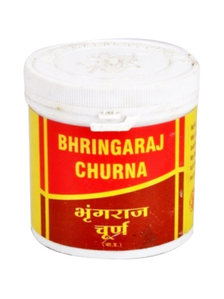 Брингарадж Чурна, 100 г, производитель "Вьяс", Bhringaraj Churna, 100 g, Vyas