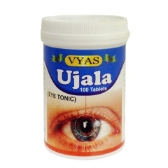 Таблетки для зрения Уджала, 100 таб., производитель "Вьяс", Ujala, 100 tabs., Vyas