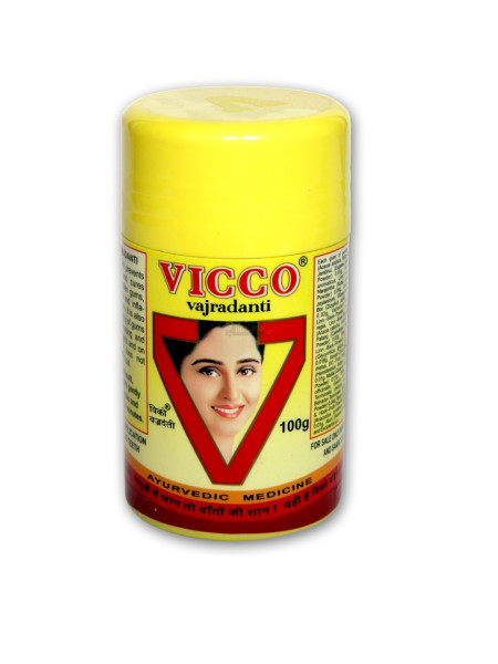 Зубной порошок "ВИККО Ваджраданти", 50 г, производитель "ВИККО", VICCO Vajradanti powder, 50 g, VICCO