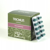Травяные капсулы для роста волос "Тричуп", 10 кап., производитель "Васу", Trichup capsules Hair Nourishment, 10 caps., Vasu