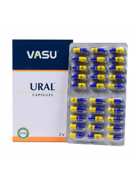 Урал, 60 капсул, производитель "Васу"; Ural 60 Capsule, VASU