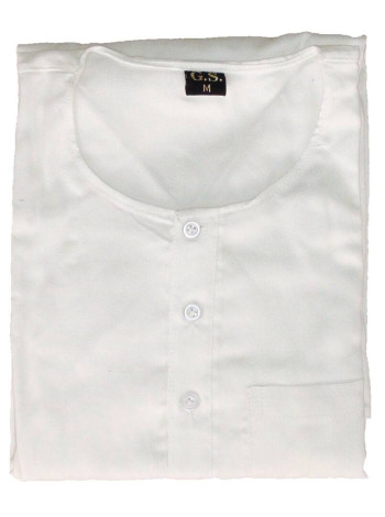 Супер-джутовая курта белого цвета