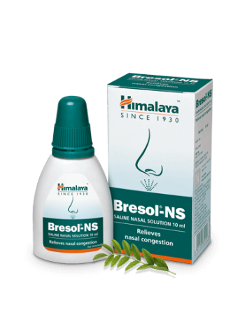 Бресол: Эффективные капли и спрей для носа от Himalaya Herbals (10 мл)
