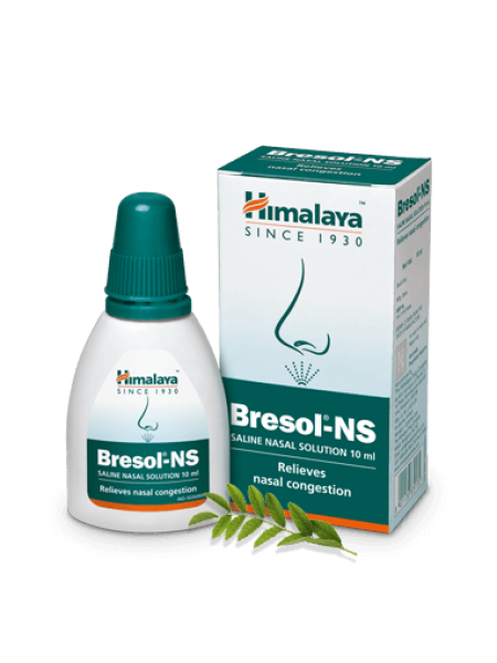 Капли-спрей для носа Бресол, 10 мл., Производитель Хималая Хербалс, Bresol-NS, Drops/Spray, HIMALAYA HERBALS, 10мл 