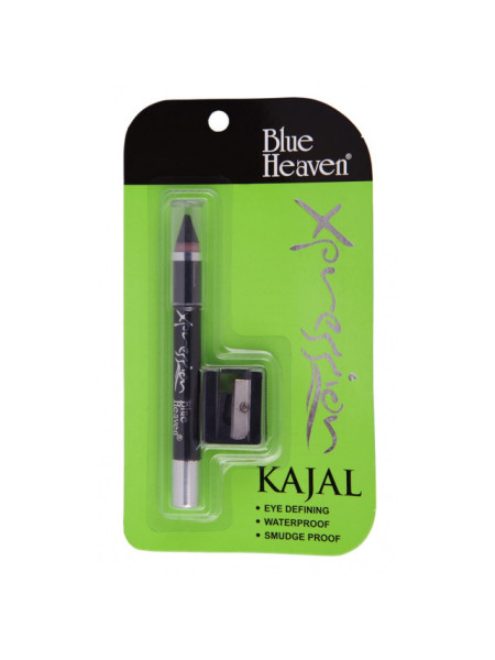 Каджал с точилкой, 2.5 г, производитель "Блю Хевен", Kajal with sharpener, 2.5 g, Blue Heaven