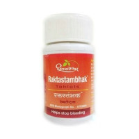 Рактастамбхак: от кровотечения, 60 таб., производитель "Дхутапапешвар", Raktastambhak, 60 tabs., Dhootapapeshwar
