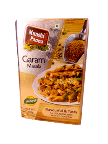 Индийские специи - Гарам Масала, 100 г, производитель "Мунши Панна", Garam Masala, 100 g, Munshi Panna