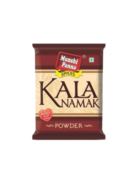 Черная соль, 100 г, производитель "Мунши Панна", Black salt, 100 g, Munshi Panna