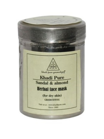 Маска для лица Khadi Сандал и Миндаль: глубокое увлажнение сухой кожи