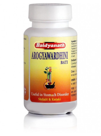 Арогьявардхини Вати Байдьянатх: 80 таблеток для ЖКТ и печени