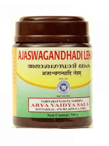 Ашваганда Лехам Коттаккал Аюрведа: 500г с маслом Гхи (Ajaswagandhadi Leham)