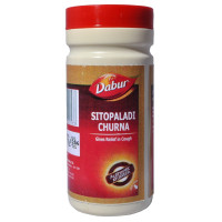 Ситопалади Чурна: для лечения дыхательной системы, 60 г, производитель "Дабур", Sitopaladi Churna, 60 g, Dabur