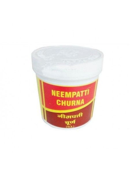 Ним Патти Чурна, 100 г, производитель "Вьяс", Neem Patti Churna, 100 g, Vyas