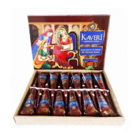 Хна для мехенди в конусах натуральная "Кавери", коробка (12 конусов), производитель "Кавери", Mehandi, 12 con., Kaveri Хна для мехенди в конусах натуральная "Кавери", коробка (12 конусов), производитель "Кавери", Mehandi, 12 con., Kaveri
