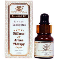 Эфирное масло для ароматерапии "Эвкалипт", 10 мл, производитель "Кхади", Essential Oil "Eucalyptus", Diffuser & Aroma Therapy, 10 ml, Khadi
