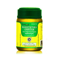 Махатиктака Гритам: лечение кожных болезней, 150 г, производитель "Коттаккал Аюрведа", Mahatiktaka Ghritam, 150 g, Kottakkal Ayurveda
