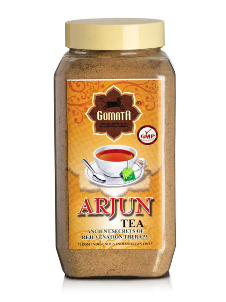 Чай для поддержания сердца "Арджуна", 250 г, производитель "Гомата", Arjun tea, 250 g, Gomata Products