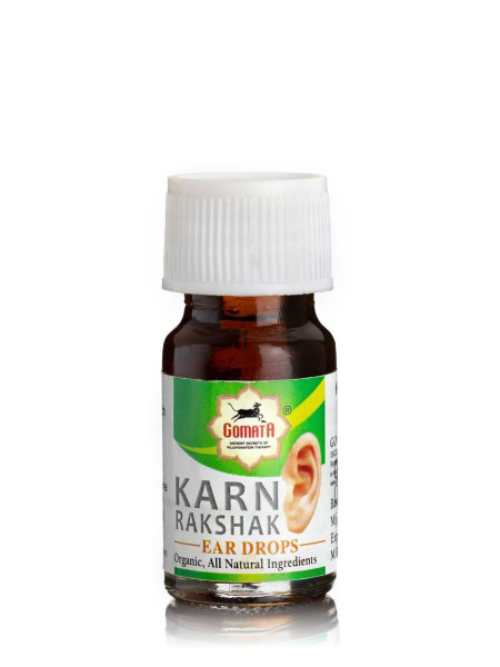 Ушные капли "Карн Ракшак", 15 мл, производитель "Гомата", Karn Rakshak ear drops, 15ml, Gomata Products