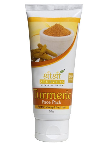 Маска для лица с куркумой Шри Шри Аюрведа: сияние и здоровье кожи