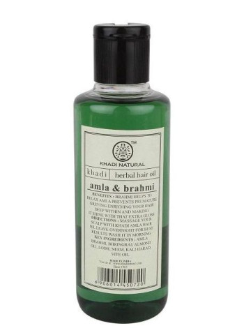 Масло для волос Амла и Брахми Khadi: 210 мл аюрведического ухода