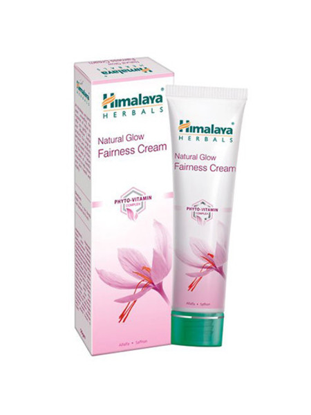 Отбеливающий крем, 50 г, производитель "Хималая", Natural Glow Fairness Cream, 50 g, Himalaya