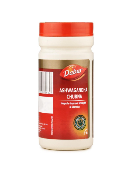 Ашвагандха Чурна, 60 г, производитель "Дабур", Ashvagandha Churna, 60 g, Dabur