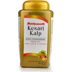 Чаванпраш "Кесари Кальп", 500 г, производитель "Байдьянатх", Chyawanprash Kesari Kalp, 500 g, Baidyanath