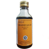 Брахми Тайлам: массажное масло для улучшения умственной деятельности, 200 мл, производитель "Коттаккал Аюрведа", Brahmitailam, 200 ml, Kottakkal Ayurveda