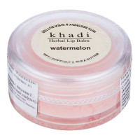 Бальзам для губ с пчелиным воском и маслом дерева Ши "Ватермелон", 10 г, производитель "Кхади", Herbal lip balm with bees wax & shea butter, "Watermelon", 10 g, Khadi
