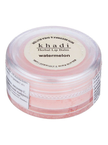 Бальзам для губ Khadi "Арбуз": пчелиный воск и масло ши