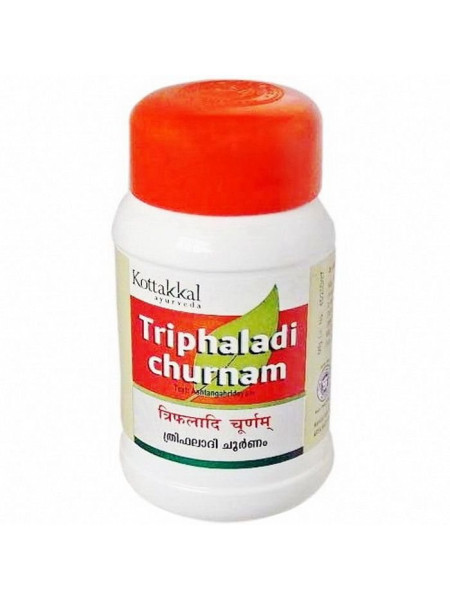 Трифалади Чурнам: омоложение организма, 50 г, производитель "Коттаккал Аюрведа", Triphaladi Churnam, 50 g, Kottakkal Ayurveda