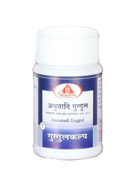 Амритади Гуггул: помощь суставам, 60 таб., производитель "Дхутапапешвар", Amritadi Guggul, 60 tabs., Dhootapapeshwar