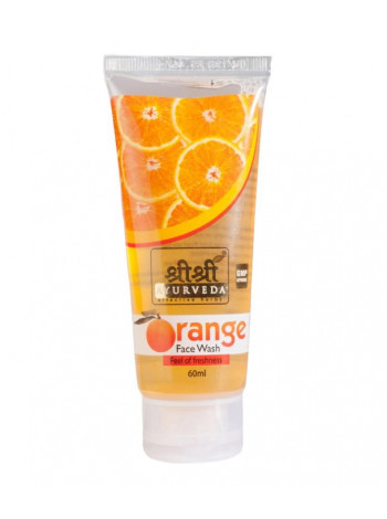 Очищающее средство для лица "Апельсин" от Шри Шри Аюрведа (60 мл)