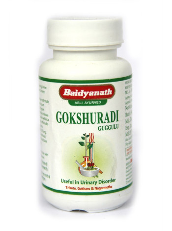 Гокшуради Гуггул Байдьянатх: 80 таблеток для здоровья мочеполовой системы