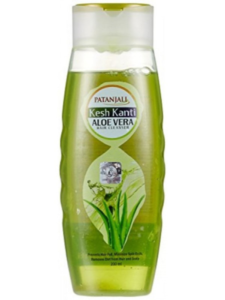 Шампунь "Алое Вера", 200 мл, производитель "Патанджали", Kesh kanti Aloe Vera hair cleanser, 200 ml, Patanjali