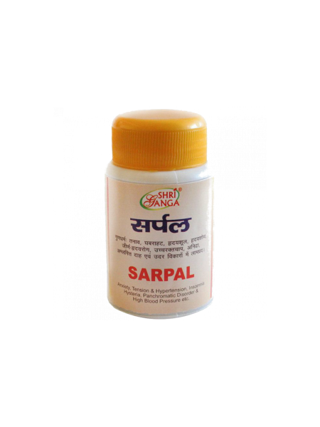 Сарпал: антистресс и восстановления жизненных сил, 100 таб., производитель "Шри Ганга", Sarpal, 100 tabs., Sri Ganga Pharmacy