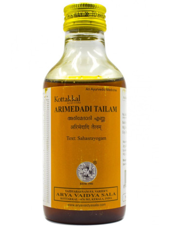 Аримедади Тайлам: 200 мл масла для здоровья зубов и десен от Kottakkal Ayurveda