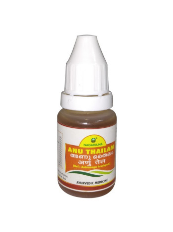Ану Тайлам 10 мл: оригинальное аюрведическое масло Нагарджуна